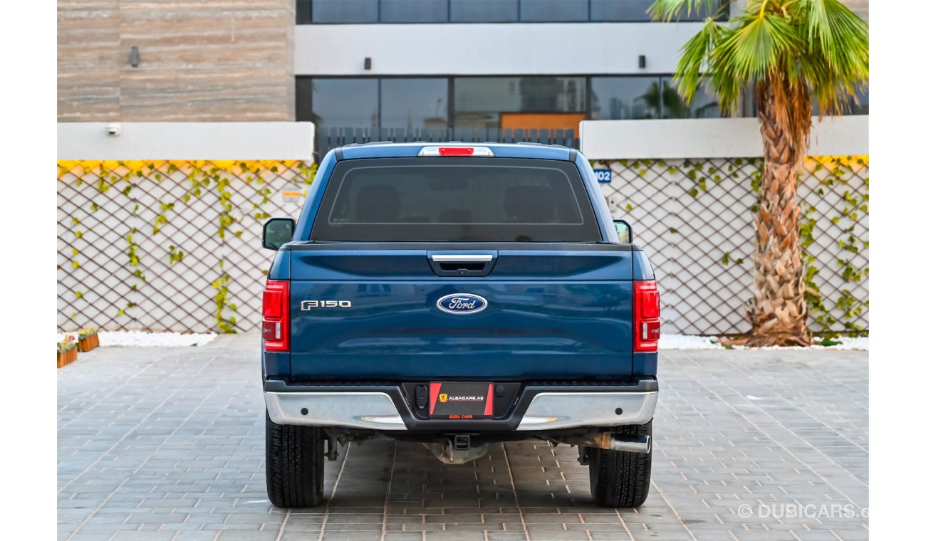 فورد F 150 Lariat FX4 Super Crew | 2,624 P.M | 0% Downpayment | Full Option |  Agency Warranty!