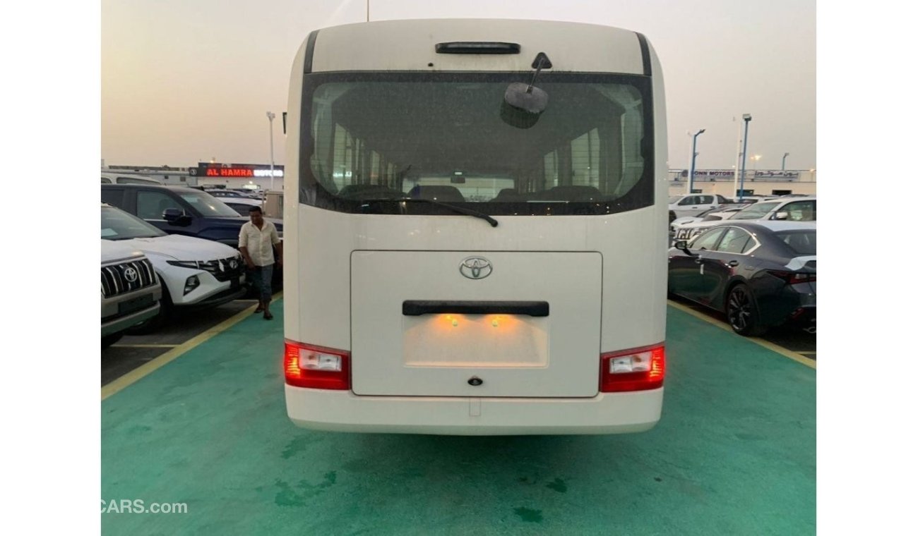 تويوتا كوستر NEW 2024 TOYOTA COASTER BUS 23 seats DIESEL 4.2L