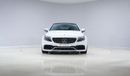 مرسيدس بنز C 63S AMG - AED 5,276 P/M - 2 Years Warranty