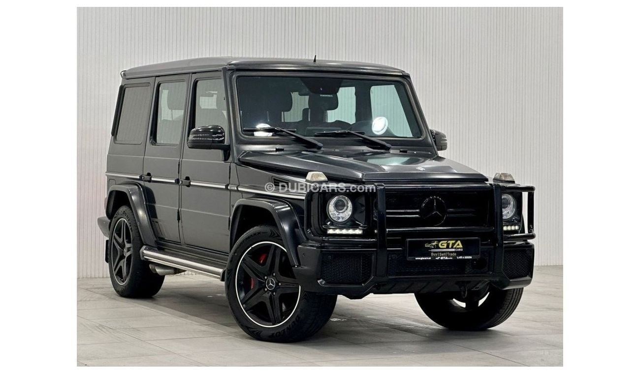 Mercedes-Benz G 63 AMG 2014 Mercedes Benz G63 AMG Black Edition, Service History, Excellent Condition, GCC