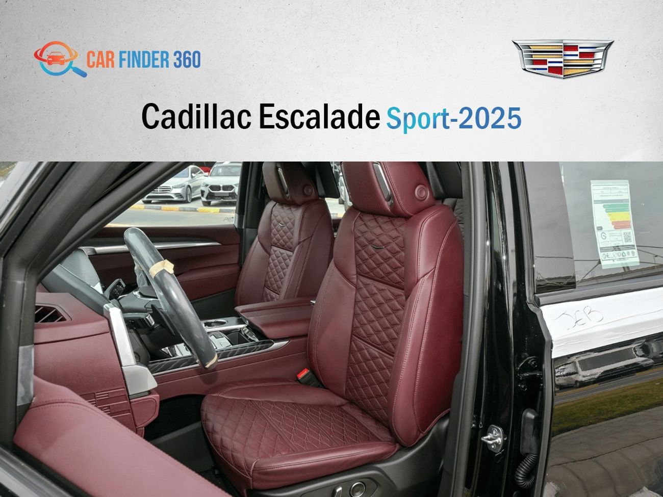 Cadillac Escalade Sport 6.2L 4WD (Export only)