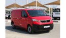 Peugeot Expert 2018 | EXPERT MULTIPURPOSE DELIVERY VAN WITH GCC SPECS AND EXCELLENT CONDITION ((INSPECTED))
