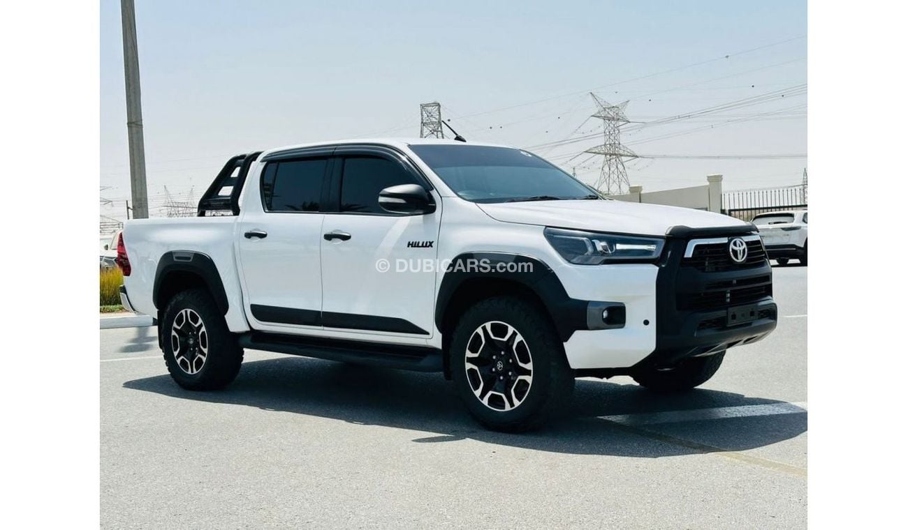 تويوتا هيلوكس 2016 WHITE DIESEL 4x4 *2021 SHAPE* | PUSH START | ELECTRIC SEATS | LEATHER SEATS | ALLOY RIMS | SPOR