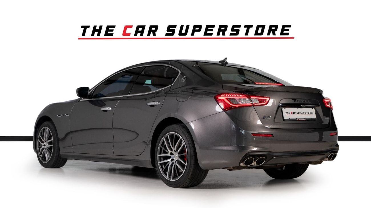 Maserati Ghibli S Q4 3.0L (410 HP) Special Color-2-Exclusive Leather Inerior-Active Sports Exhaust System
