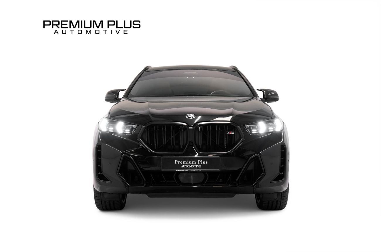 BMW X6 2025 BMW X6 M60i xDrive, 2030 BMW Warranty + Service Pack, Fully Loaded, Very Low Kms, GCC