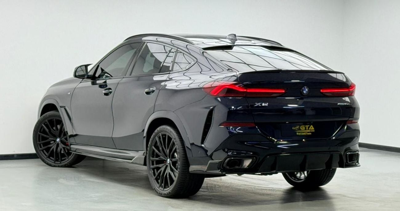 بي أم دبليو X6 2023 BMW X6 xDrive40i M-Sport, 2028 BMW Warranty + Service Pack, Full BMW Service History, GCC