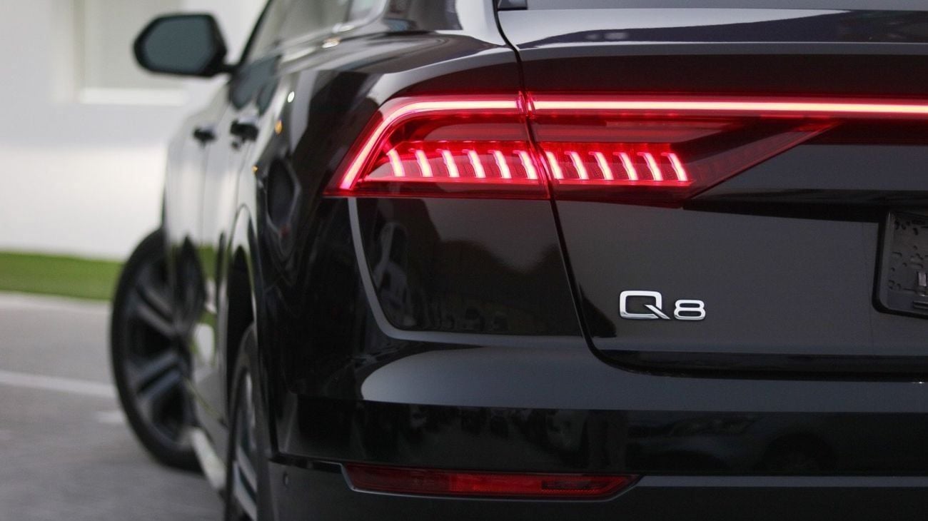 Audi Q8 55 TFSI quattro (340 HP) | Agency Warranty | Complete Service History | Certified & Inspected