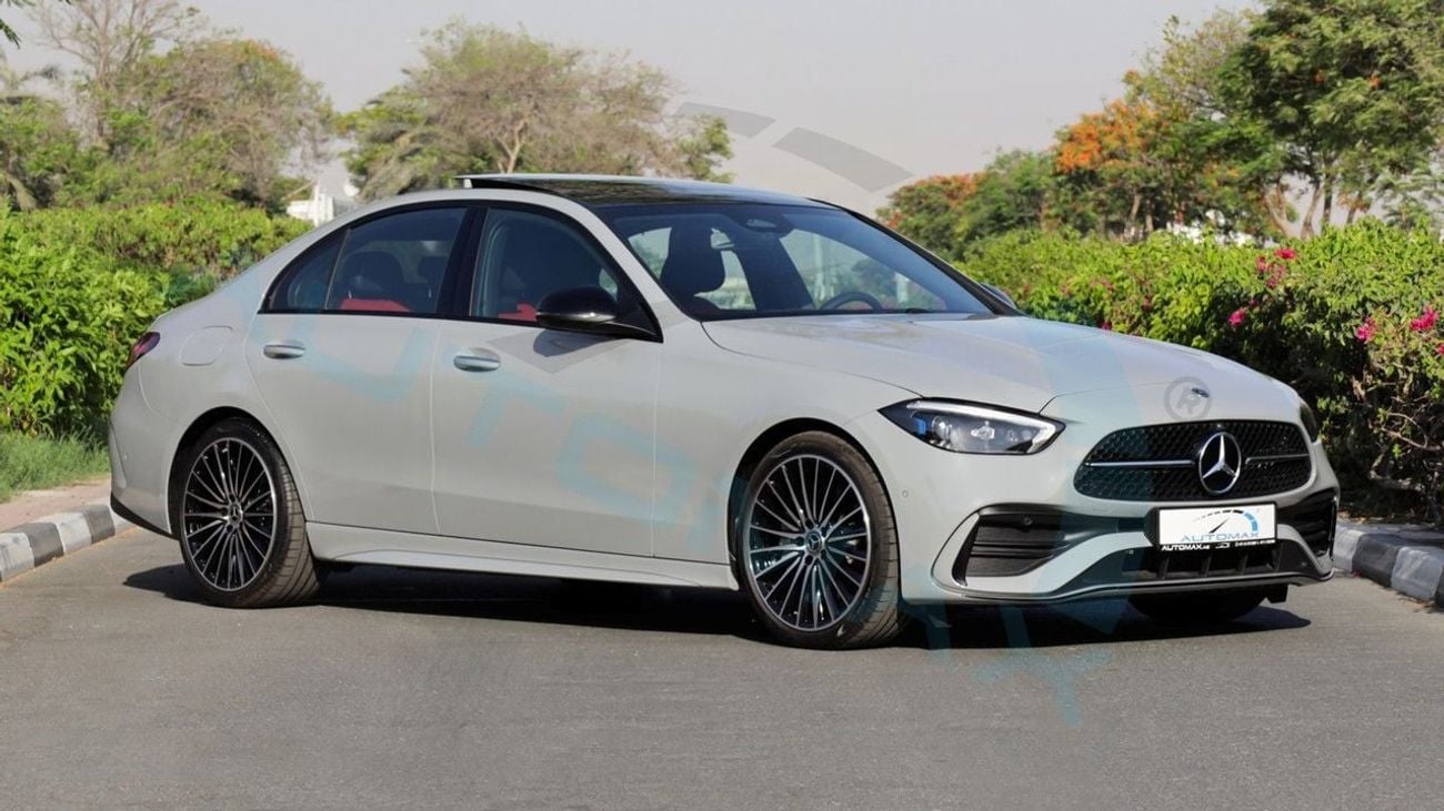 مرسيدس بنز C 200 AMG Premium Plus EQ Boost 1.5T RWD GCC 2026 With 2 Years Unlimited Mileage Warranty At Official Deal