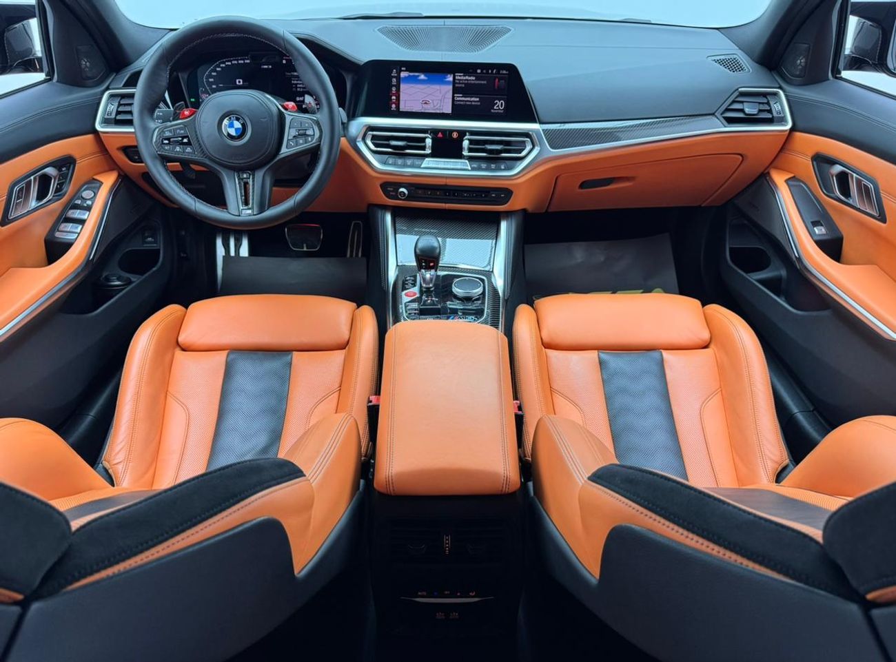 BMW M3 Competition 3.0L 2022 BMW M3 Competition, 2027 BMW Warranty, BMW Service History, GCC