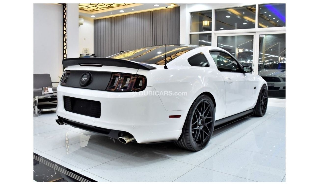 Ford Mustang EXCELLENT DEAL for our Ford Mustang GT 5.0 ( 2013 Model ) in White Color GCC Specs