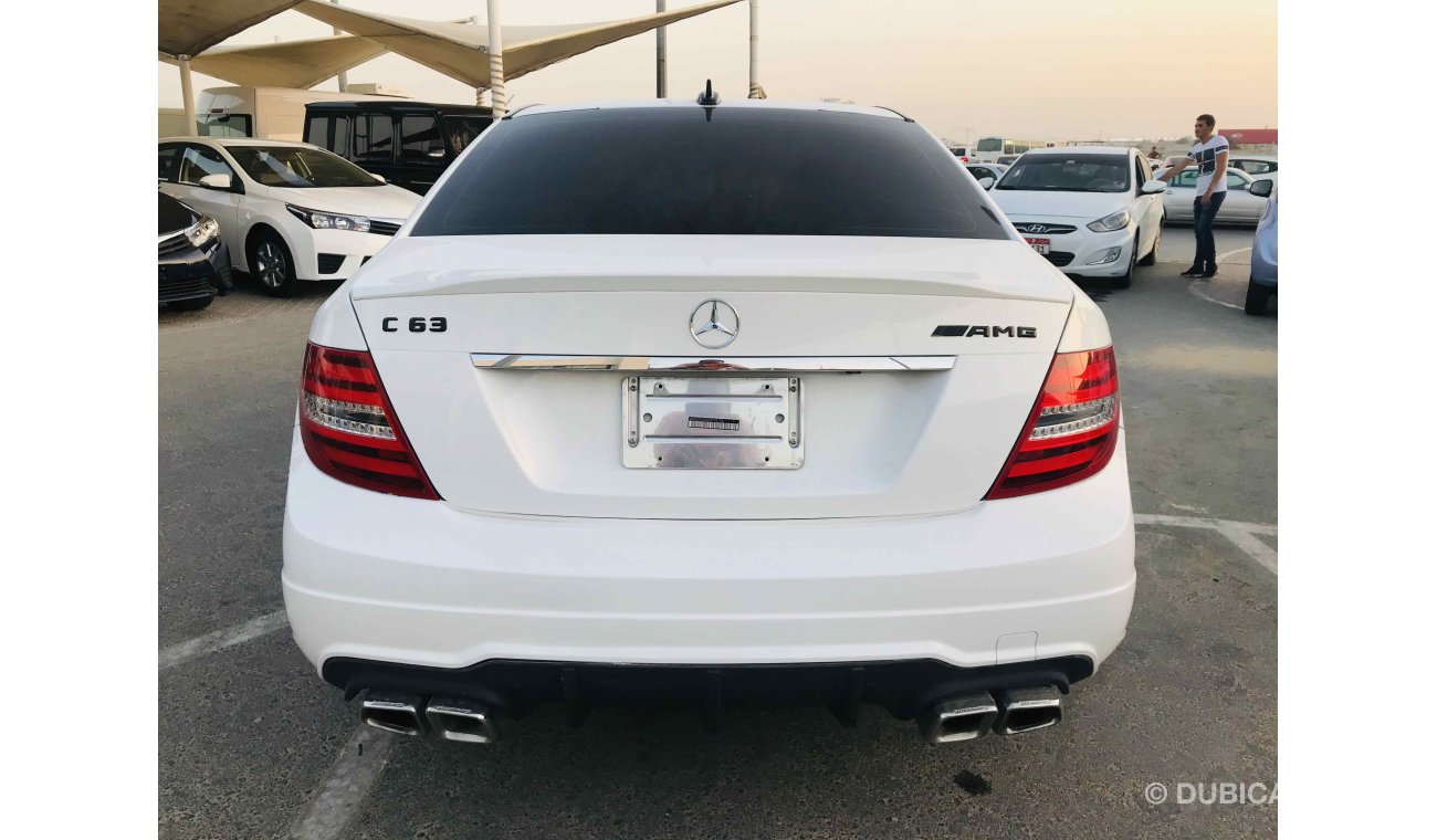 Mercedes-Benz C 300 with C63 AMG kit