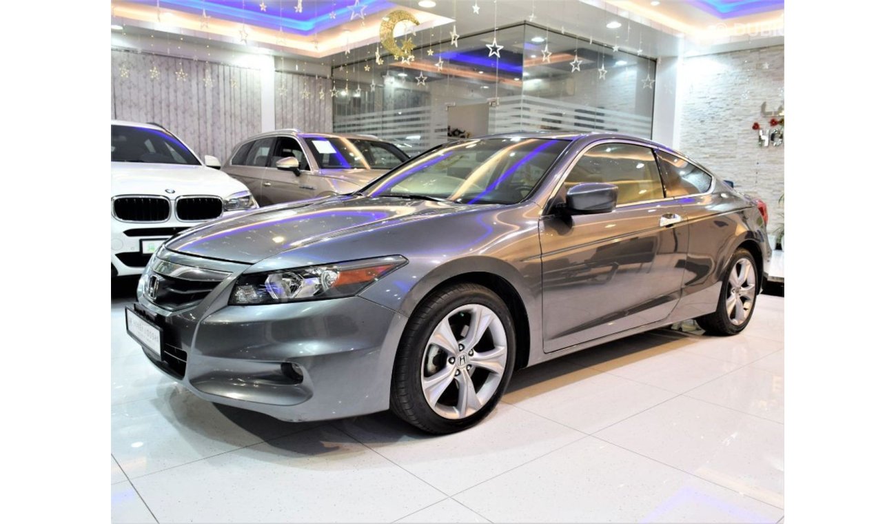 Honda Accord EXCELLENT DEAL for this Honda Accord Coupe V6 2012 Model!! in Grey Color! GCC Specs