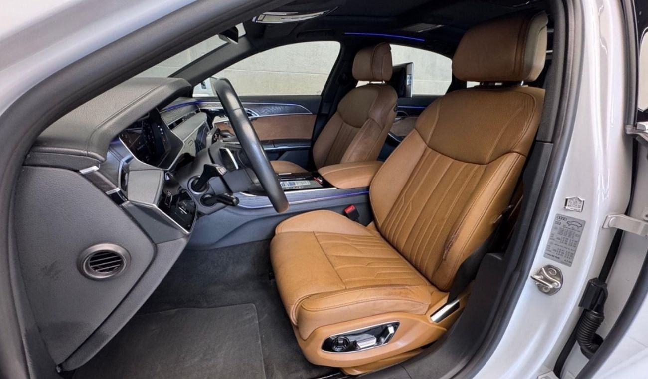 Audi A8 L 55 TFSI | 2021 | GCC Specs | Full Options | Warranty & Service Available | Full Options