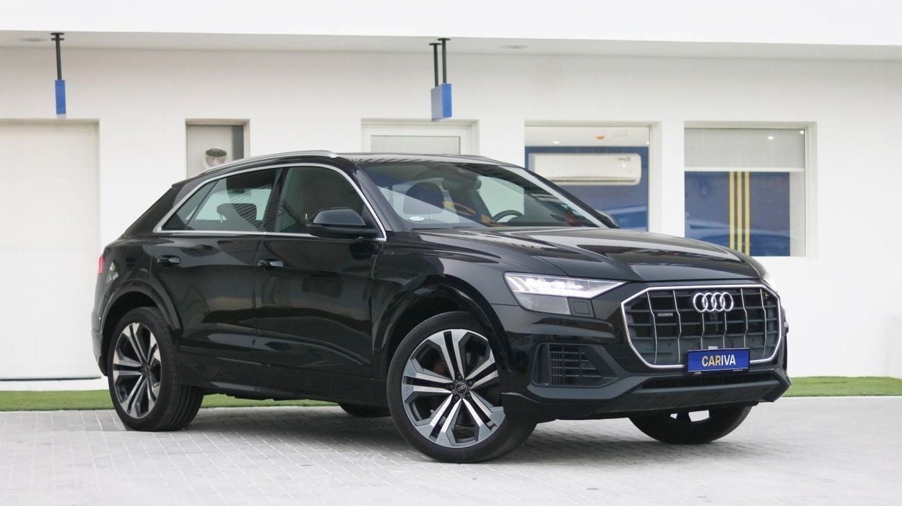 Audi Q8 55 TFSI quattro V6 3.0TC | Full Service History | Certified & Inspected | GCC | Zero Down payment support