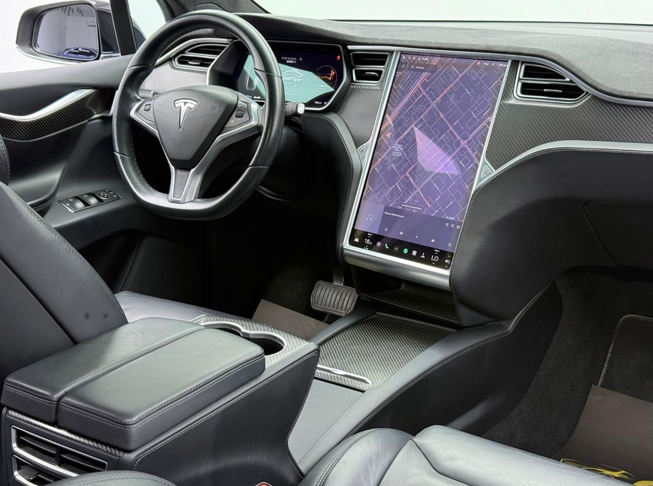 تسلا موديل اكس 100D Dual Motor 2017 Tesla Model X 100D Dual Motor, Service History, Falcon Doors, Carbon Fiber Pack