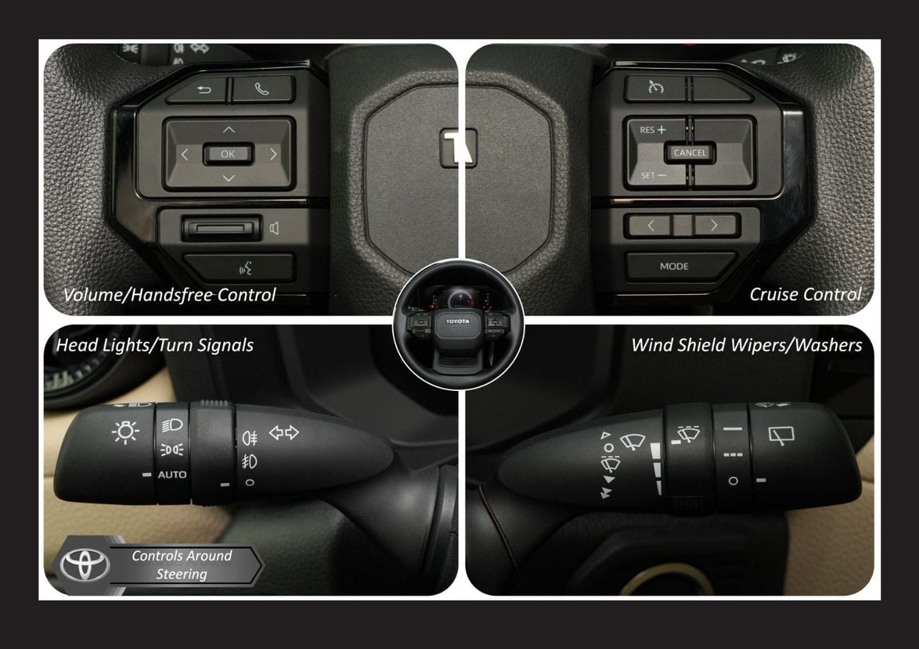 Toyota Prado #Am TOYOTA PRADO 2.4L TURBO MID A/T PTR 2026 Export Only