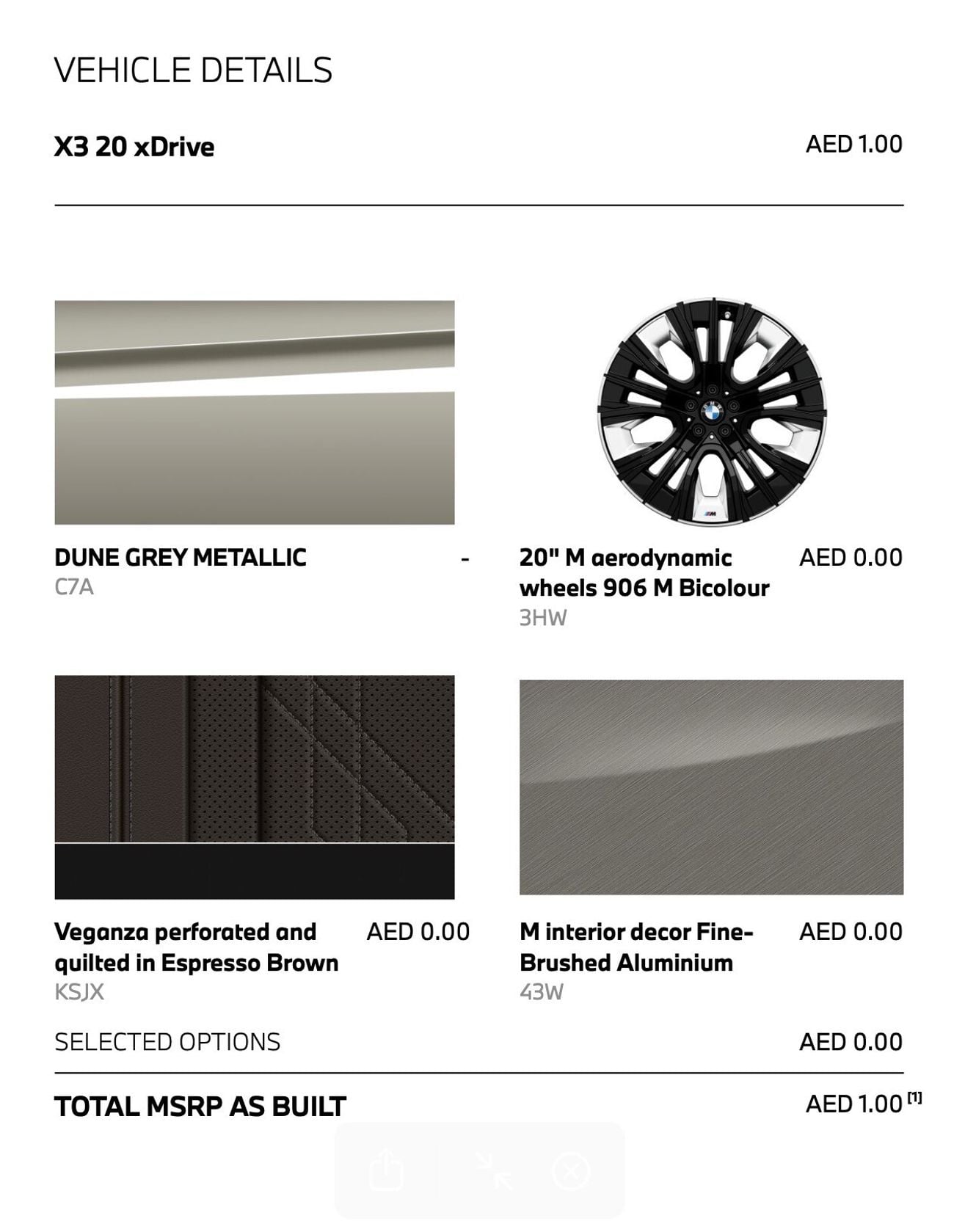 BMW X3 2025 BMW X3 M Sport Pro | Dune Grey | AGMC Warranty & Service | Pro-Spec