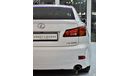 Lexus IS300 EXCELLENT DEAL for our LEXUS IS300 ( 2007 Model! ) in White Color! GCC Specs