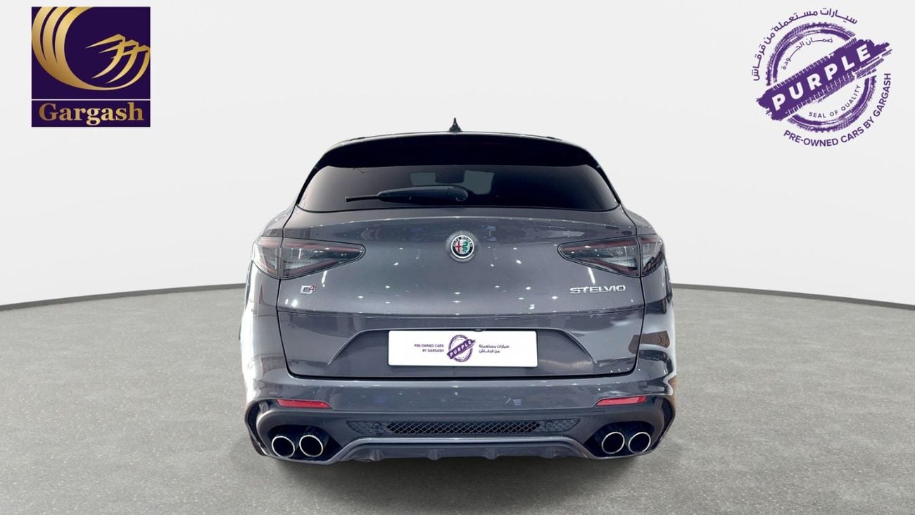 Alfa Romeo Stelvio QUADRIFOGLIO (510 HP) | 2023 | GCC Specs | Gargash Warranty and Service
