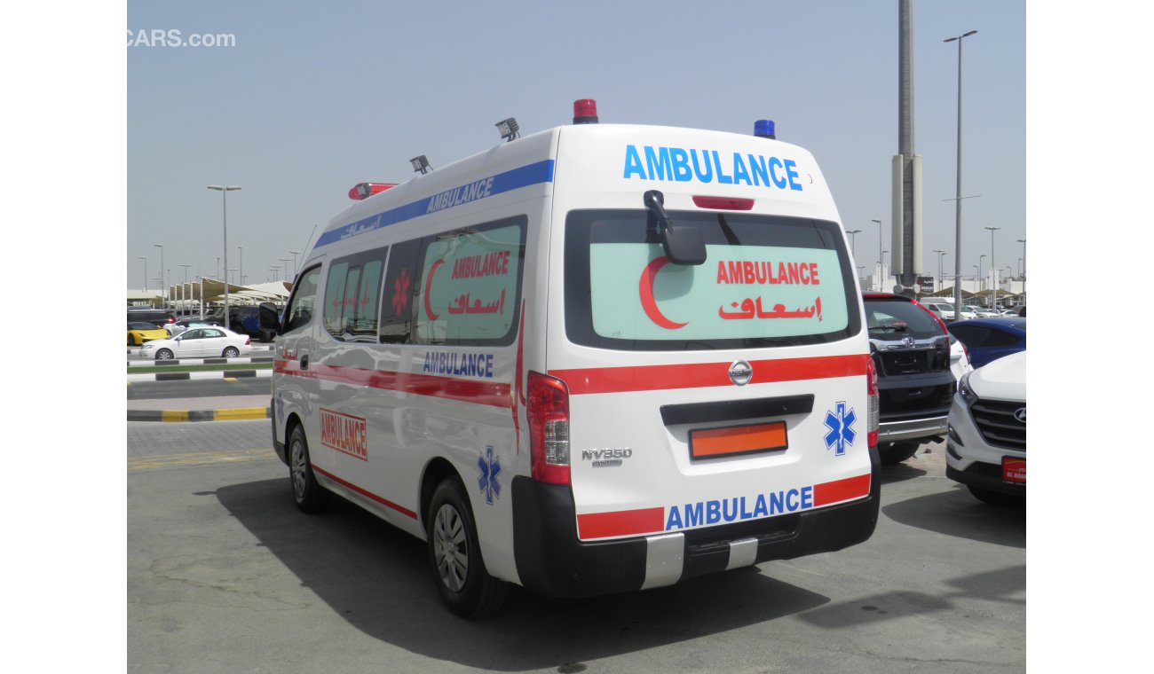 نيسان أورفان 2014  High Roof Ambulance Ref# 354