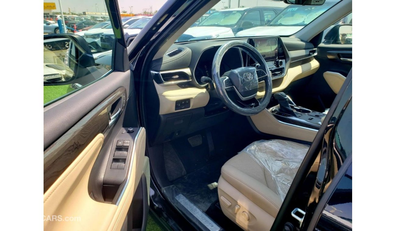 تويوتا هايلاندر Toyota Highlander 2.5 Hybrid Full option head of display