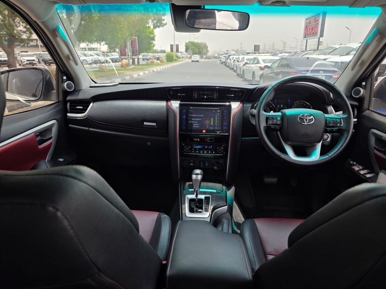 Toyota Fortuner diesel 2,8 liter right hand drive leather power seats with back camera