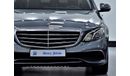 Mercedes-Benz E200 EXCELLENT DEAL for our Mercedes Benz E200 ( E450 Badge ) ( 2020 Model ) in Grey Color GCC Specs