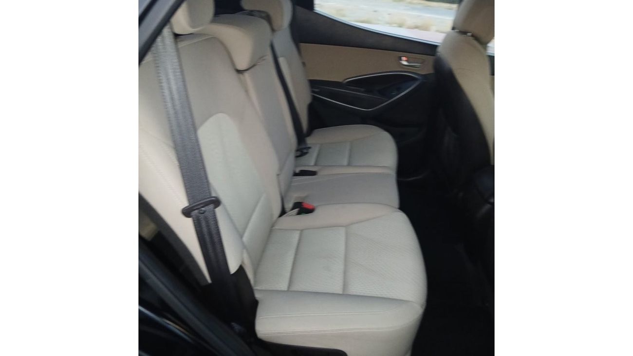 هيونداي سانتا في GLS موديل 2015 خليجي فل مواصفات بانوراما وكراسي جلد ومثبت سرعه