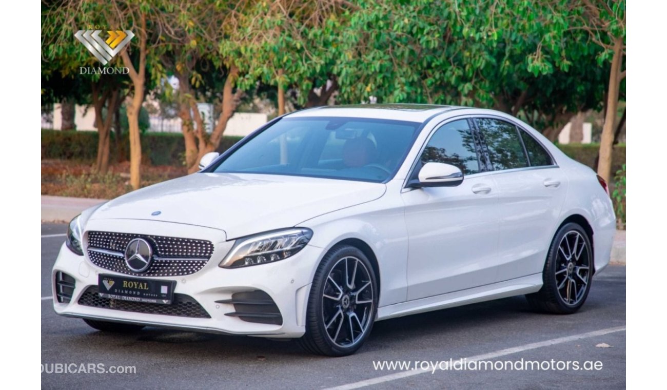 مرسيدس بنز C200 بريميوم Mercedes Benz C200 AMG kit 2020 GCC Under Warranty