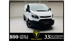 Ford Transit 270s / DIESEL / 2.2L / GCC / 2018 / DEALER WARRANTY + FREE SERVICE 30/07/2023 / 1139 DHS P.M