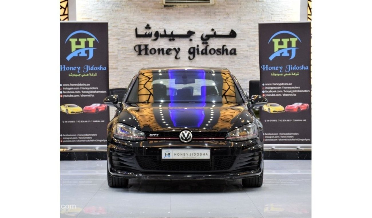 فولكس واجن جولف EXCELLENT DEAL for our Volkswagen GTi 2.0L ( 2016 Model! ) in Black Color! GCC Specs