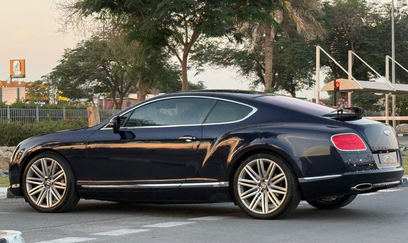 Bentley Continental GT BENTLEY CONTINENTAL GT SPEED V12 2013 GCC IN PERFECT CONDITION LOW MILEAGE SERVICE HISTORY