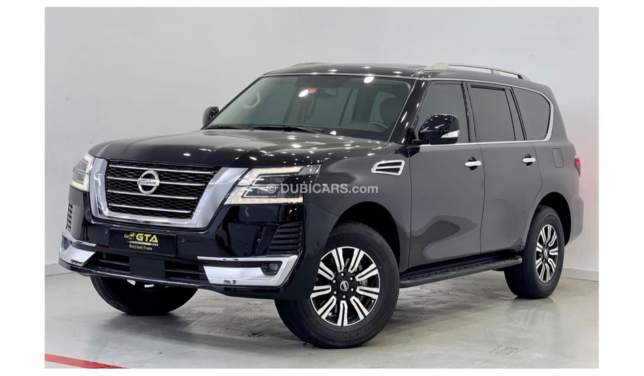 Nissan Patrol LE Titanium LE Titanium 2020 Nissan Patrol V6 Titanium, Nissan Warranty 2023, Low Kms, GCC