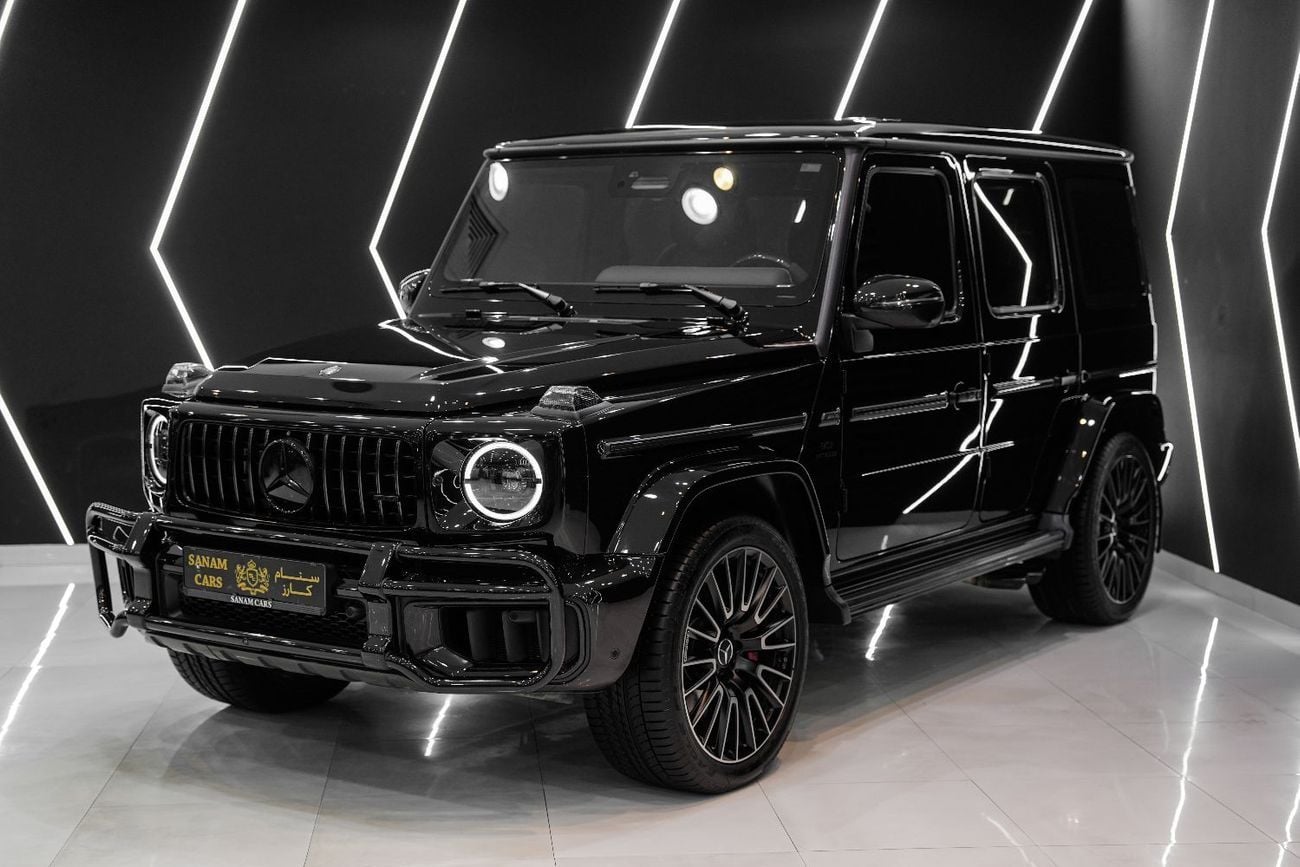 Mercedes-Benz G 63 AMG 4MATIC SUV Double Night Package, G Manufaktur, A22 Suspension, Rear Entertainment, Gargash Warr + Se