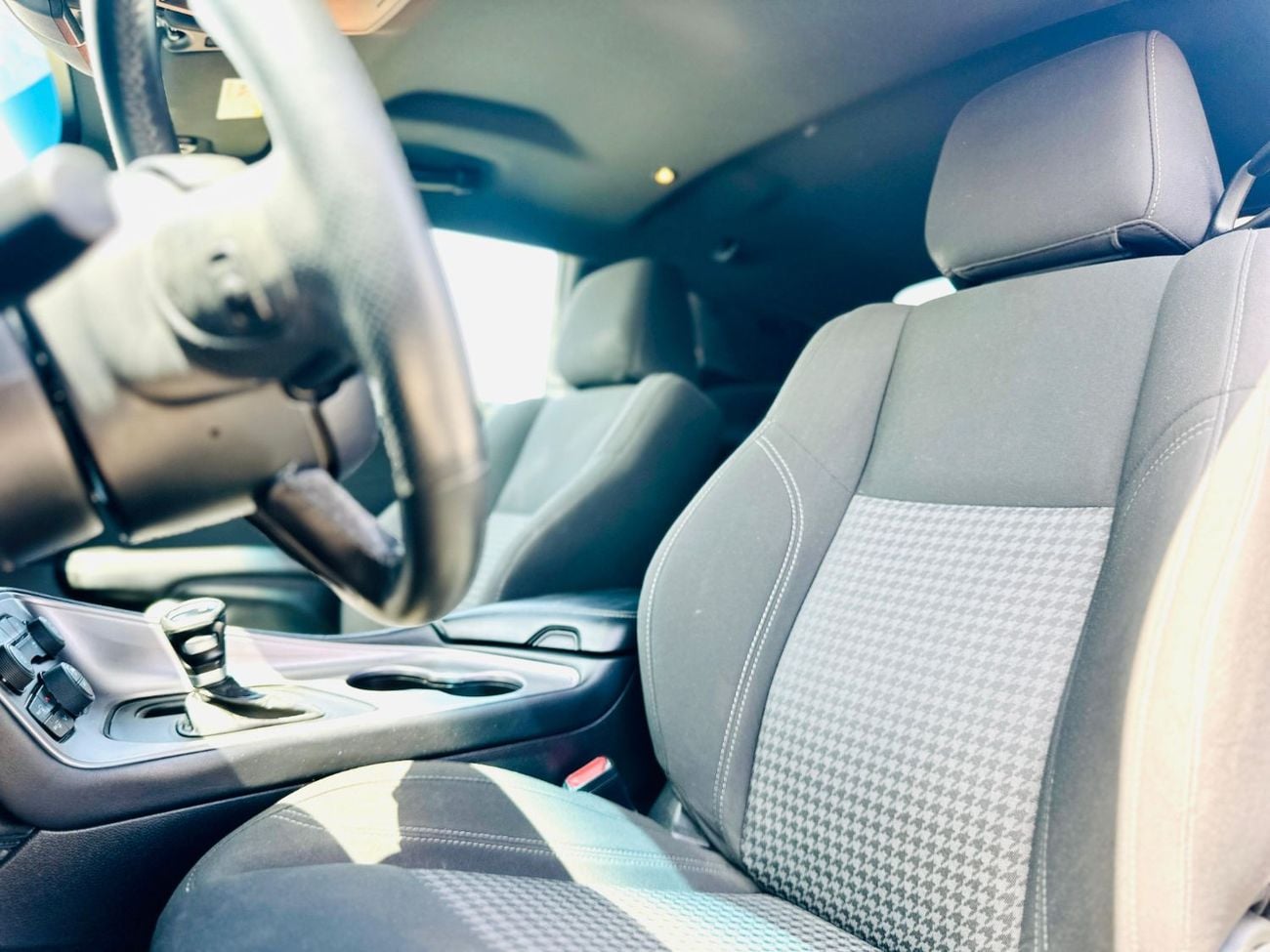 Dodge Challenger SXT 3.6L | Monthly 1250/- | 0% DP | Fabric Seats | Sport Mode | # 90946