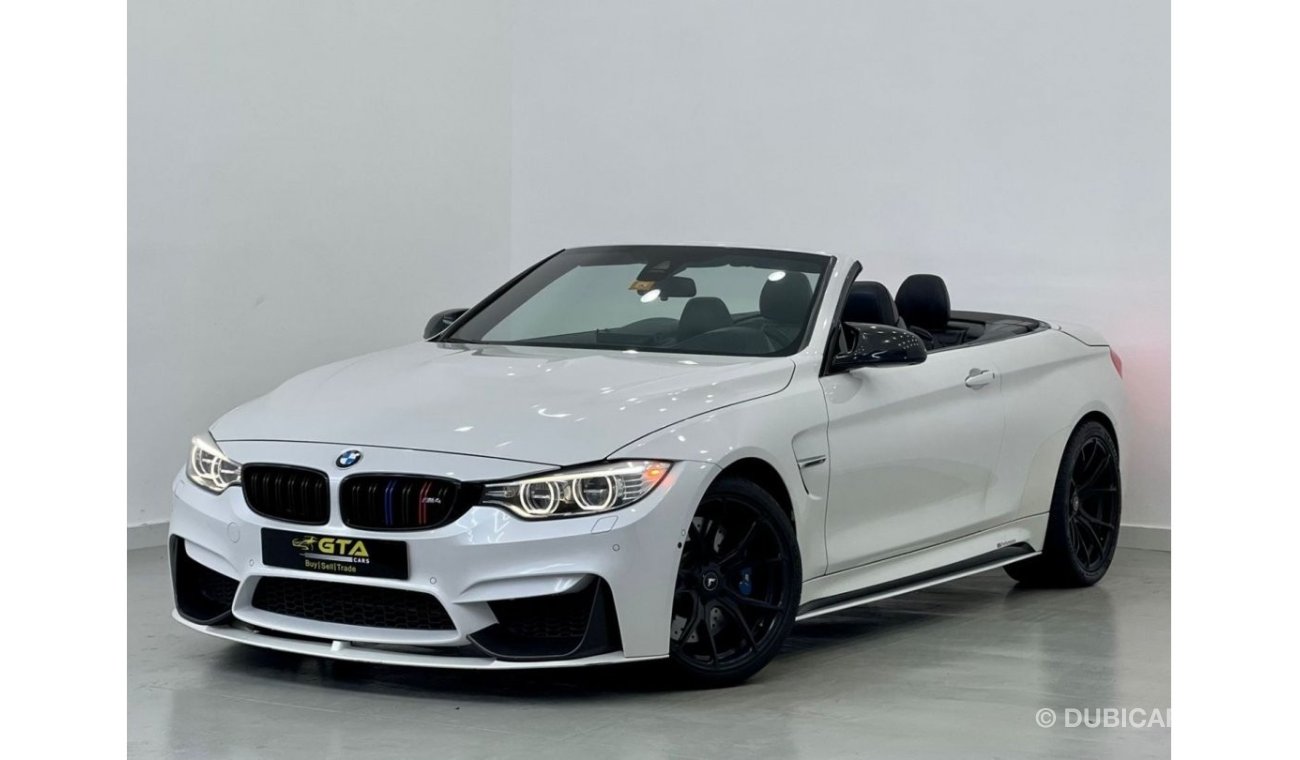 BMW M4 2015 BMW M4 Convertible, BMW Service History, Warranty, GCC