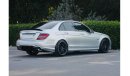 Mercedes-Benz C 63 AMG 2009 model GCC, 8-cylinder GCC, full option, full hatch, carbon fiber, automatic transmission, milea