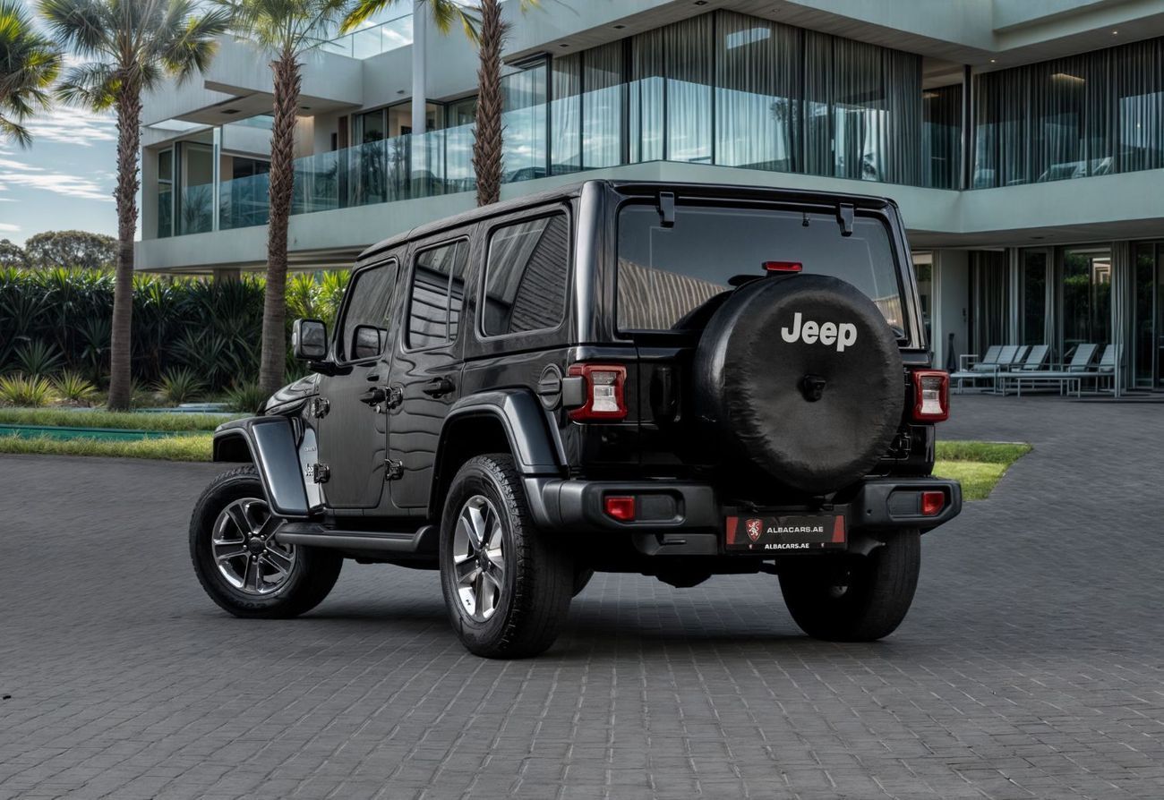 Jeep Wrangler 2,996 P.M  | 0% Downpayment | Jeep Wrangler Unlimited Sahara!