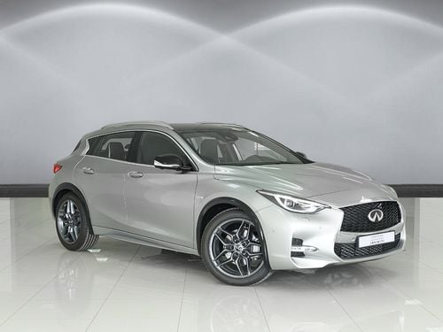 Infiniti Q30 2.0T Sport. Al Masaood Certified Pre-owned Vehicle.