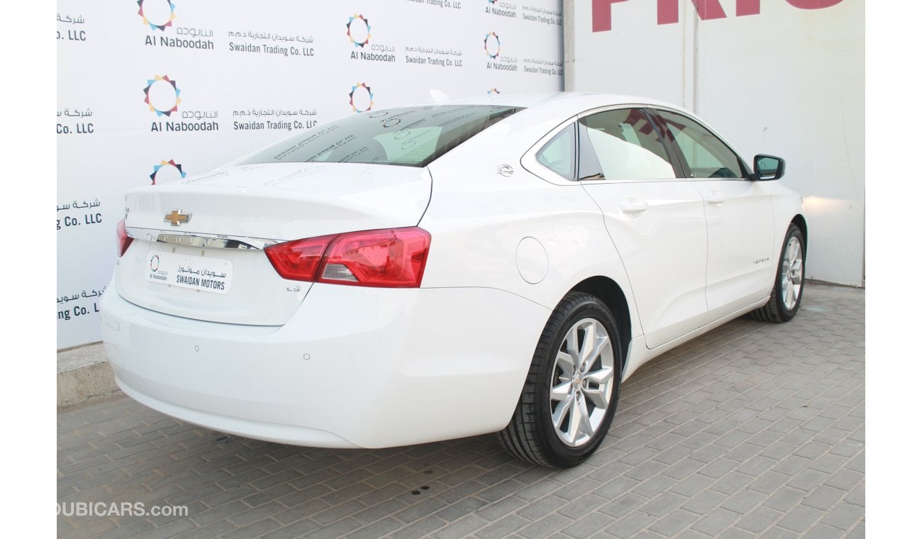 Chevrolet Impala 3.5L V6 2016 MODEL WITH GCC SPECS