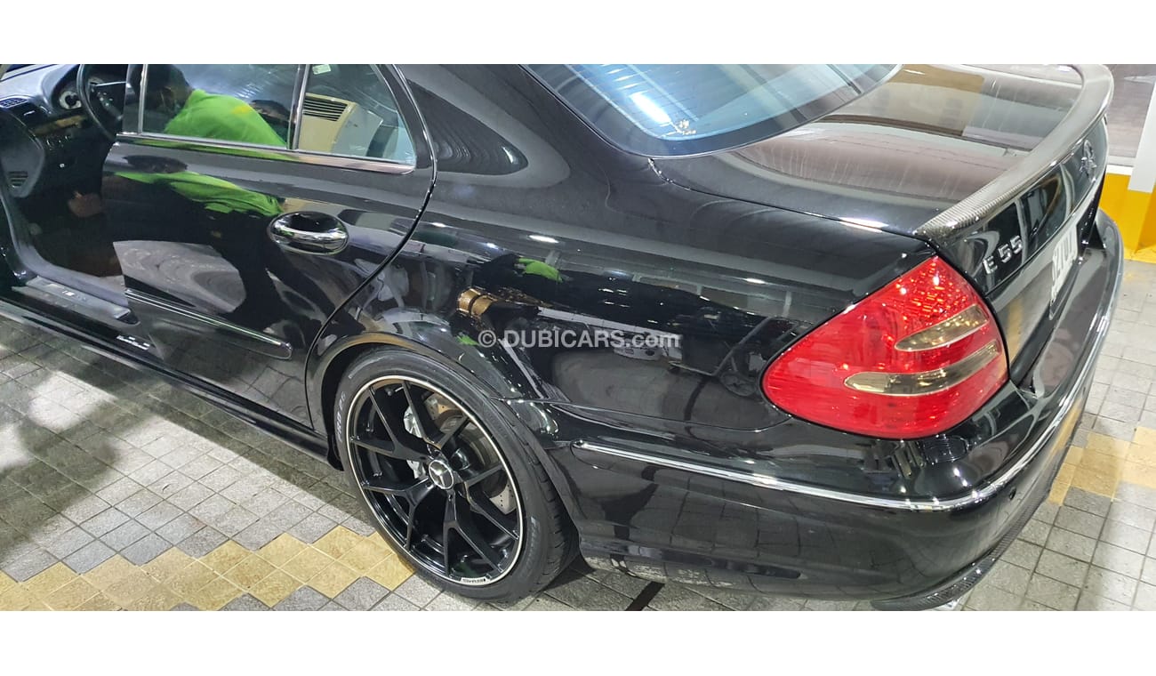 Mercedes-Benz E 55 AMG supercharger
