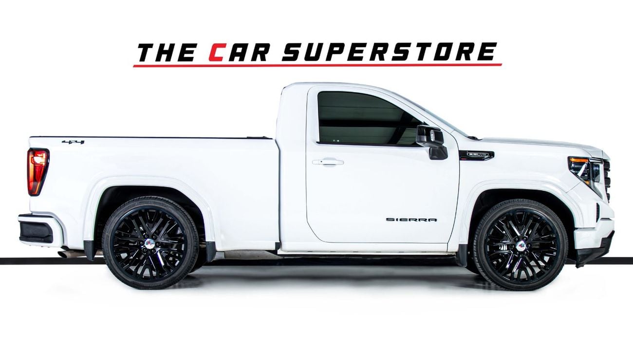GMC Sierra 5.3L V8 AT4 Regular Cab (AWD) SLE - Very Well Maintained - Under Dealer Warranty - GCC Specification