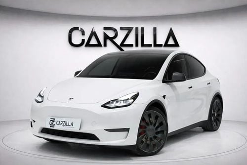 Tesla Model Y Performance (AWD) AED 2,448 / Monthly l 0% Downpayment l Tesla Model Y Performance l Special Edition
