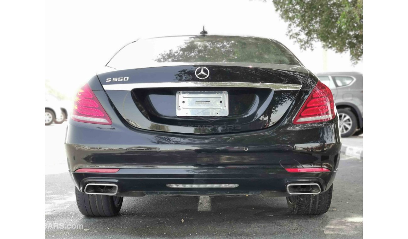 مرسيدس بنز S 550 5.5L, 20" Rims, Power & Memory Seats, 360° Camera, Leather Seats, Twin Sunroof, DVD-USB (LOT # 732)