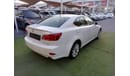 Lexus IS250 2010 model, American specifications, leather hatch, cruise control, alloy wheels, sensors, Android s