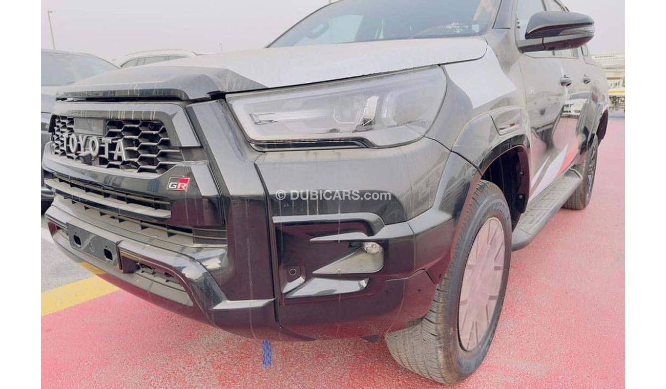 تويوتا هيلوكس D/cab P/up 4x4 2.8L Diesel - A/T - 23YM - GRS - BLK_BLK (EXPORT OFFER)