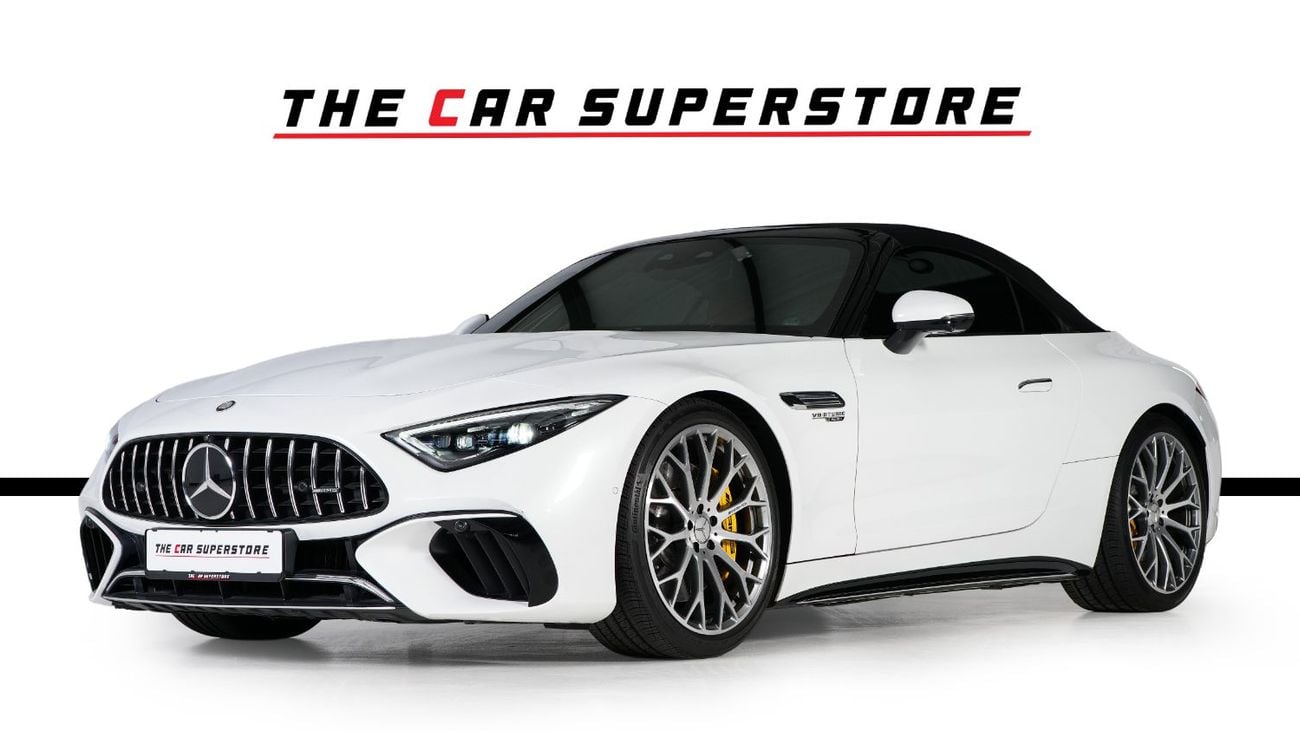 Mercedes-Benz SL 63 AMG 4 MATIC Plus-Low Mileage-Exclusive Color