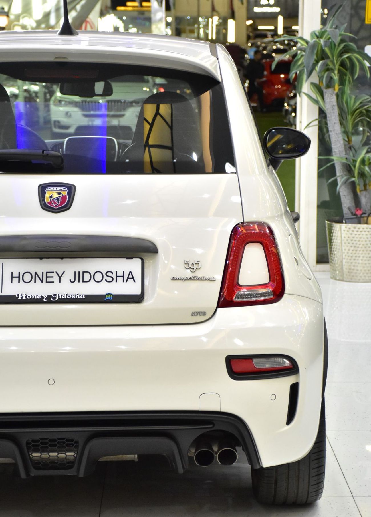 Abarth 595 EXCELLENT DEAL for our Abarth 595 Competizione ( 2022 Model ) in White Color GCC Specs