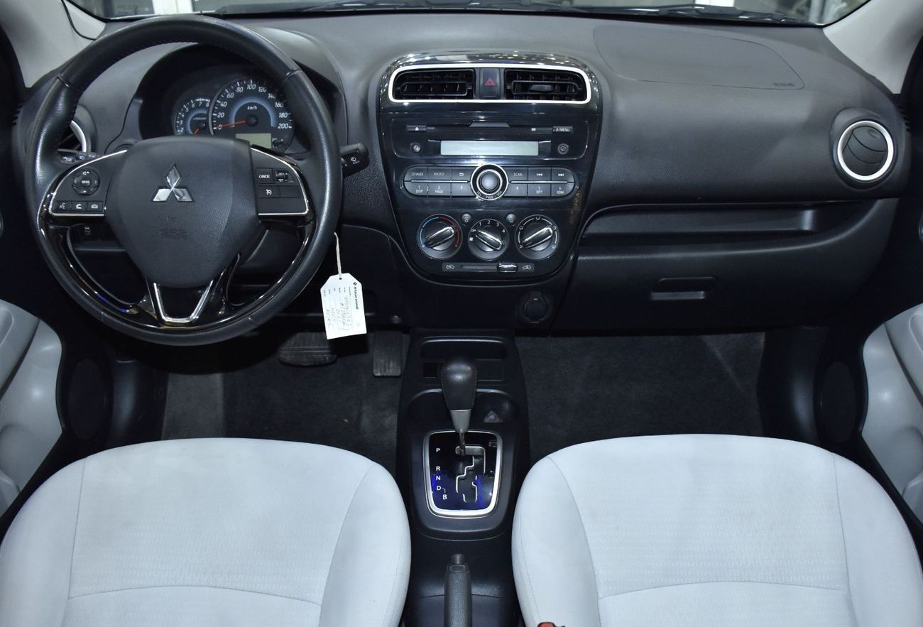 ميتسوبيشي اتراج EXCELLENT DEAL for our Mitsubishi Attrage ( 2021 Model ) in Silver Color GCC Specs