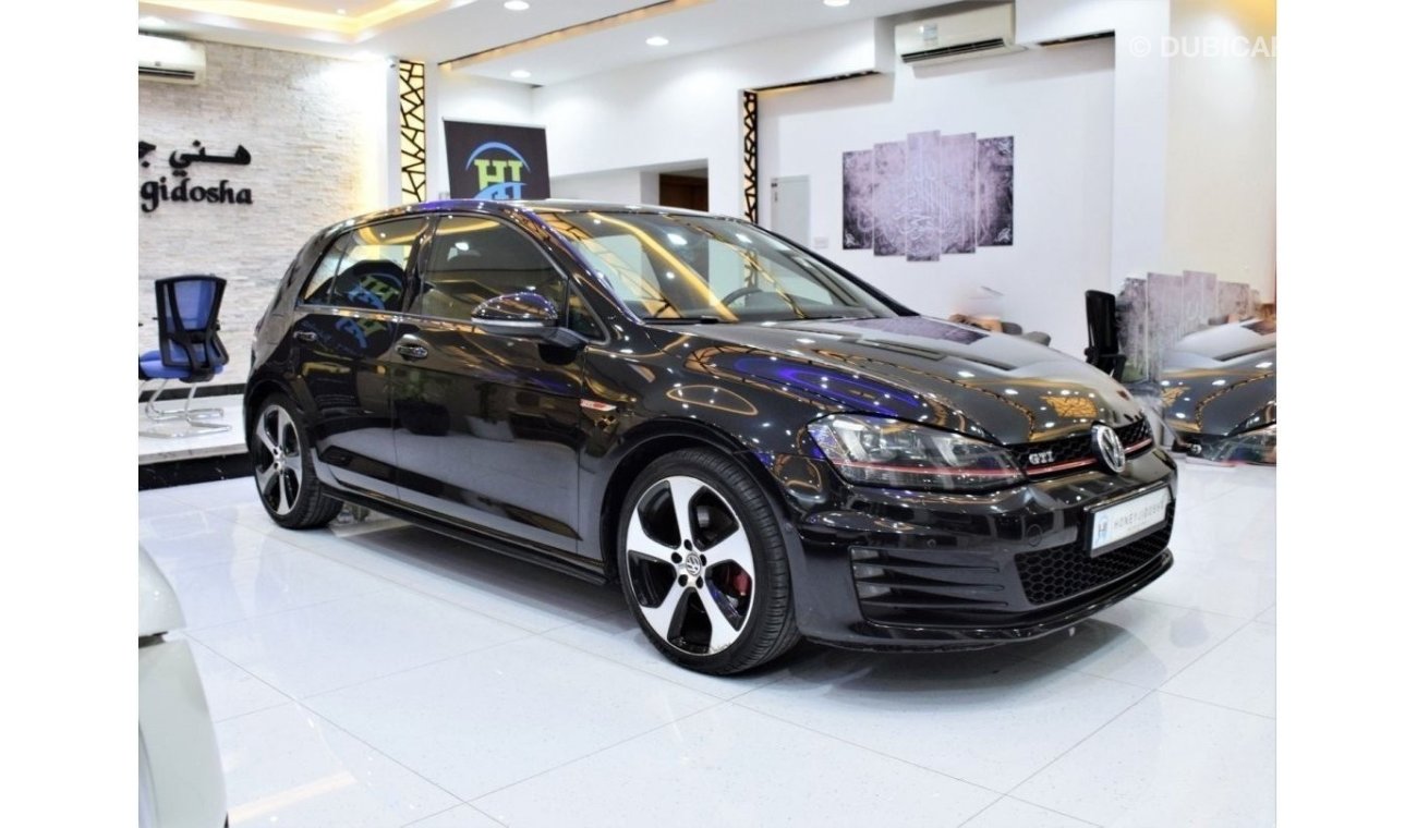 Volkswagen Golf EXCELLENT DEAL for our Volkswagen GTi 2.0L ( 2016 Model! ) in Black Color! GCC Specs